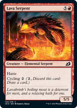 Lava Serpent - Ikoria: Lair of Behemoths