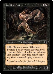 Zombie Boa - Apocalypse