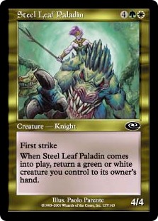 Steel Leaf Paladin - Planeshift