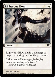 Righteous Blow - Avacyn Restored