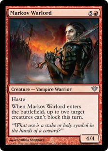 Markov Warlord - Dark Ascension