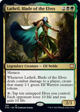 Lathril, Blade of the Elves - Kaldheim Commander