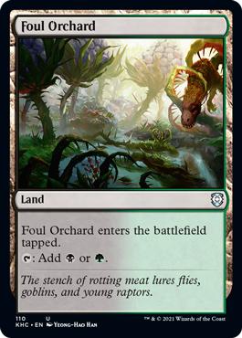 Foul Orchard - Kaldheim Commander