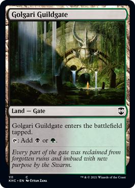 Golgari Guildgate - Kaldheim Commander