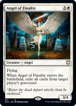Angel of Finality - Kaldheim Commander