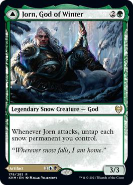 Jorn, God of Winter // Kaldring, the Rimestaff - Kaldheim