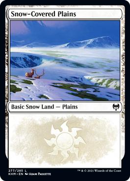 Snow-Covered Plains - Kaldheim