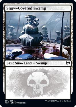 Snow-Covered Swamp - Kaldheim