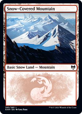 Snow-Covered Mountain - Kaldheim