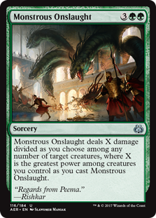 Monstrous Onslaught - Aether Revolt