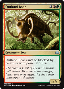 Outland Boar - Aether Revolt