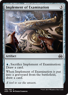 Implement of Examination - Aether Revolt