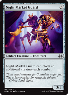 Night Market Guard - Aether Revolt