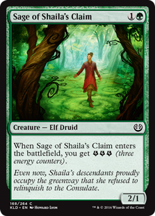 Sage of Shaila's Claim - Kaladesh