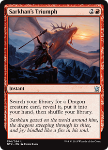 Sarkhan's Triumph - Dragons of Tarkir