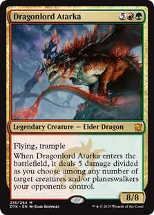 Dragonlord Atarka - Dragons of Tarkir