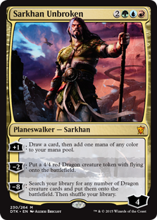 Sarkhan Unbroken - Dragons of Tarkir