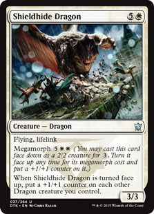 Shieldhide Dragon - Dragons of Tarkir