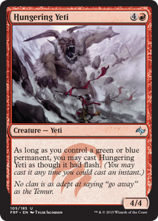 Hungering Yeti - Fate Reforged