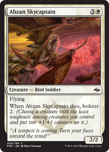Abzan Skycaptain - Fate Reforged