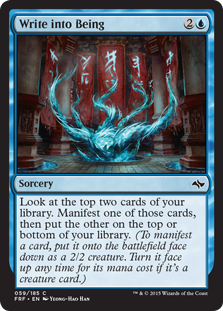 Write into Being - Fate Reforged