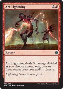 Arc Lightning - Khans of Tarkir