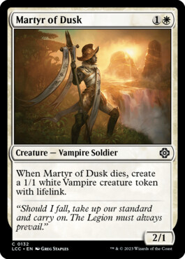 Martyr of Dusk - The Lost Caverns of Ixalan Commander