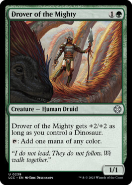 Drover of the Mighty - The Lost Caverns of Ixalan Commander