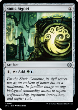 Simic Signet - The Lost Caverns of Ixalan Commander