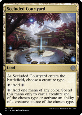 Secluded Courtyard - The Lost Caverns of Ixalan Commander