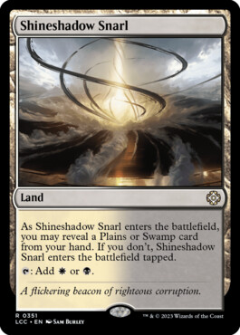 Shineshadow Snarl - The Lost Caverns of Ixalan Commander