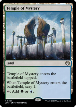 Temple of Mystery - The Lost Caverns of Ixalan Commander