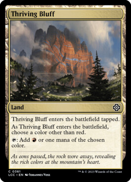 Thriving Bluff - The Lost Caverns of Ixalan Commander