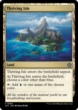 Thriving Isle - The Lost Caverns of Ixalan Commander