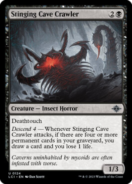 Stinging Cave Crawler - The Lost Caverns of Ixalan