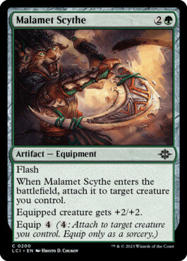 Malamet Scythe - The Lost Caverns of Ixalan