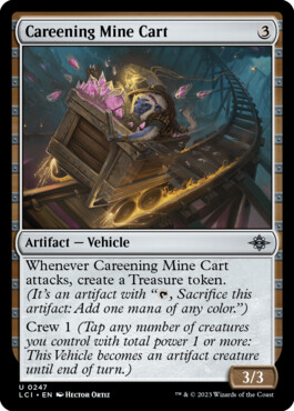 Careening Mine Cart - The Lost Caverns of Ixalan