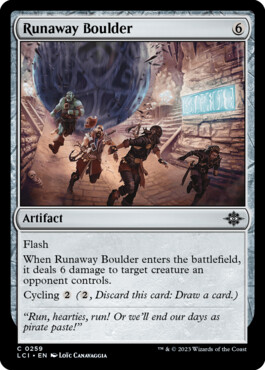 Runaway Boulder - The Lost Caverns of Ixalan