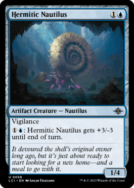 Hermitic Nautilus - The Lost Caverns of Ixalan