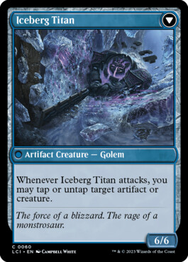 Iceberg Titan - The Lost Caverns of Ixalan