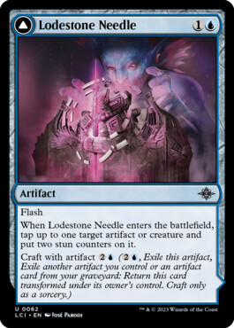 Lodestone Needle -> Guidestone Compass - The Lost Caverns of Ixalan