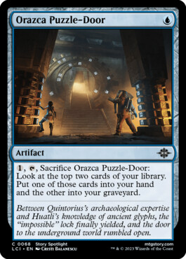 Orazca Puzzle-Door - The Lost Caverns of Ixalan