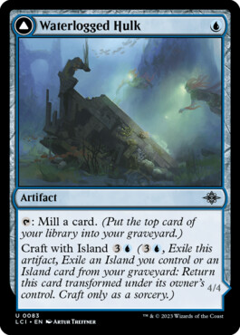 Waterlogged Hulk -> Watertight Gondola - The Lost Caverns of Ixalan