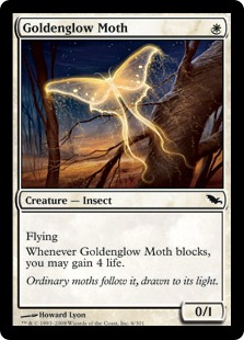 Goldenglow Moth - Shadowmoor