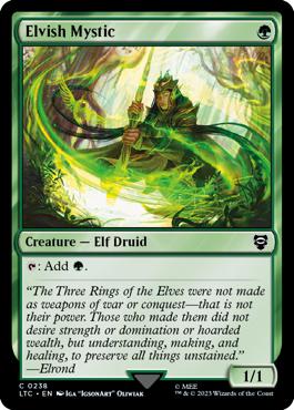 Elvish Mystic - The Lord of the Rings: Tales of Middle Earth Commander