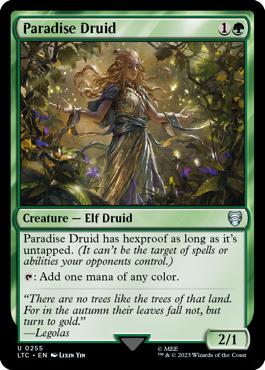 Paradise Druid - The Lord of the Rings: Tales of Middle Earth Commander