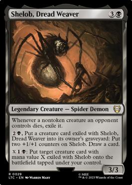 Shelob, Dread Weaver - The Lord of the Rings: Tales of Middle Earth Commander