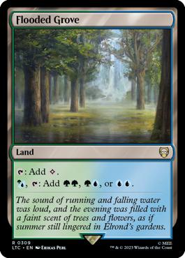 Flooded Grove - The Lord of the Rings: Tales of Middle Earth Commander