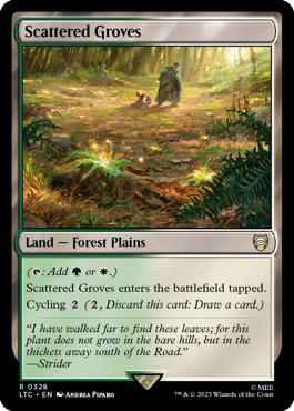 Scattered Groves - The Lord of the Rings: Tales of Middle Earth Commander