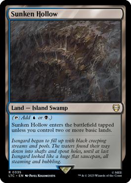 Sunken Hollow - The Lord of the Rings: Tales of Middle Earth Commander